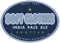 Soft Clothes IPA tap label
